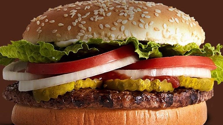 Burger King says hold the veggies: Unveils all-meat burger