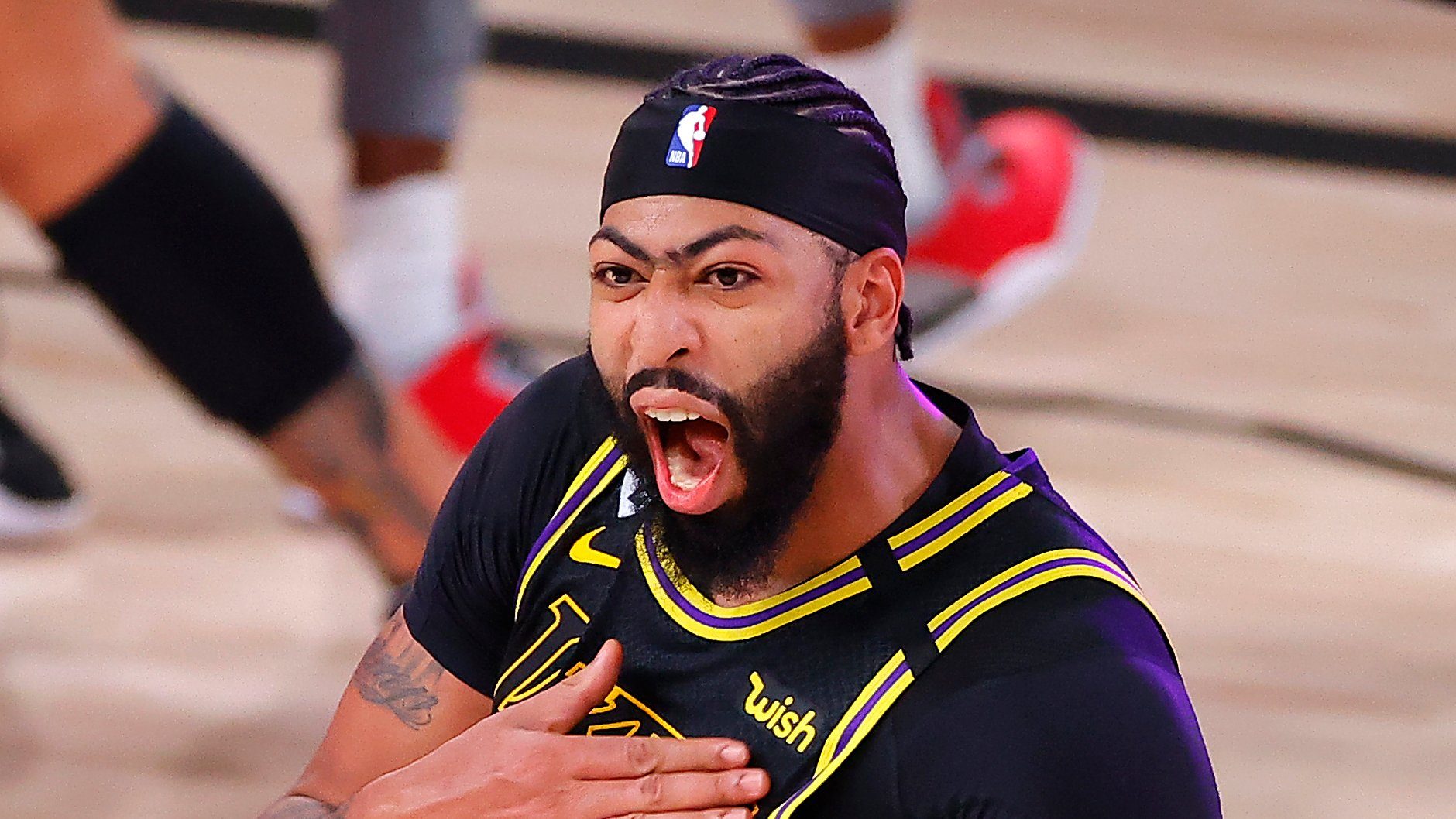 Anthony Davis embraces pressure in first NBA Finals