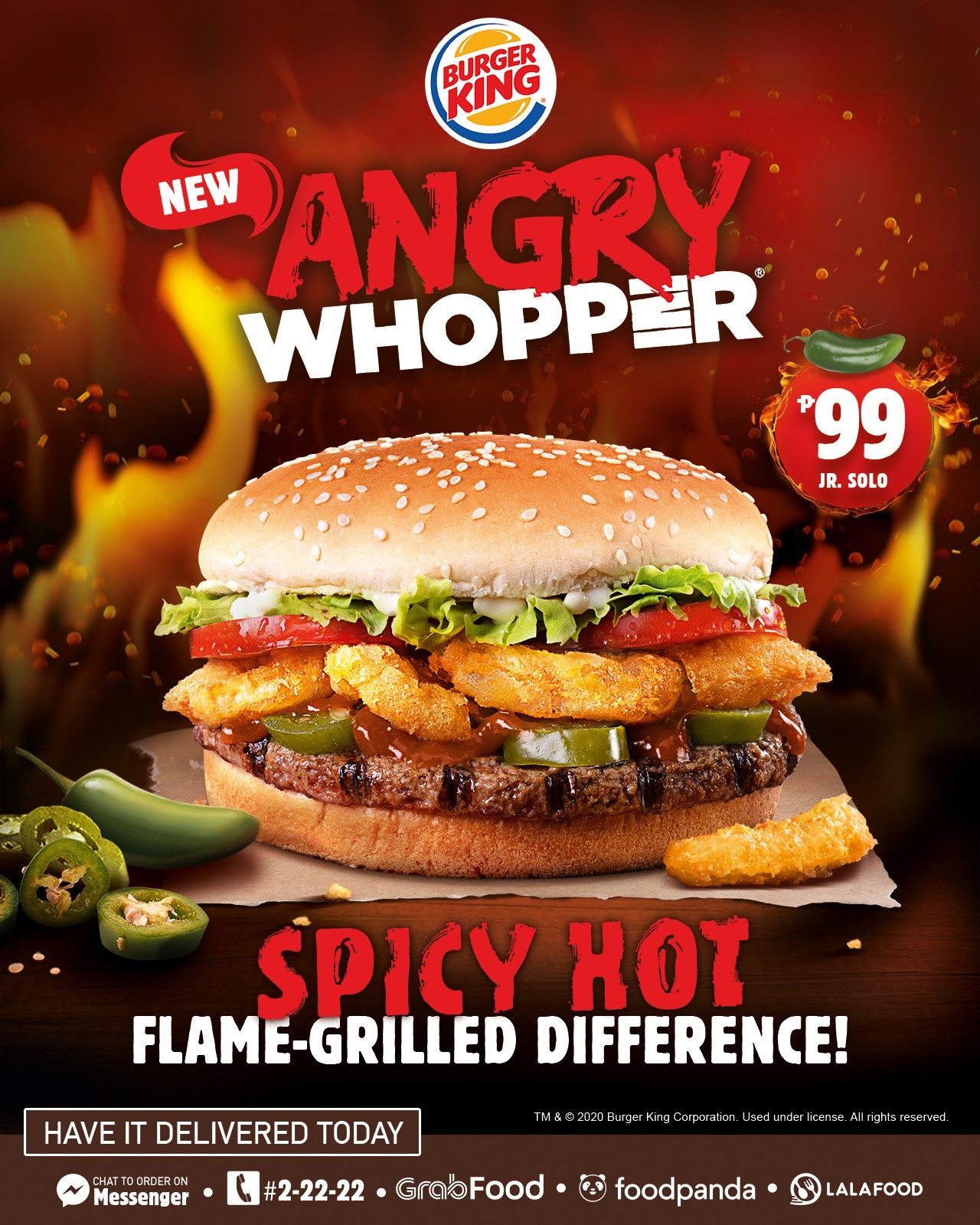 Burger King Now Has A Spicy Angry Whopper