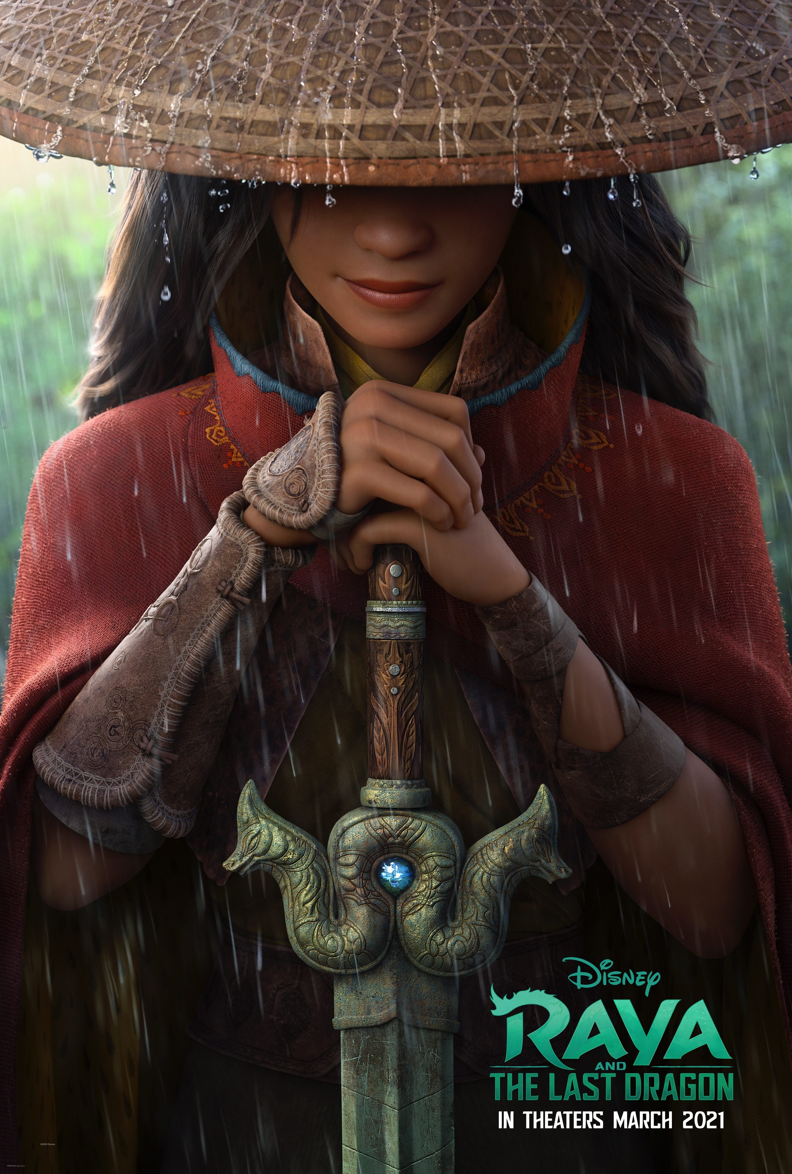 Look Disney Unveils Poster For ‘raya And The Last Dragon