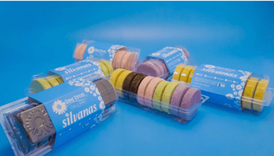 Dumaguete’s silvanas now come in ube, strawberry, pandan flavors