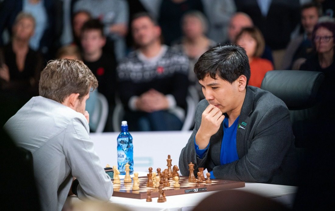 Opera Euro Rapid: Nakamura eliminated, Dubov to face Carlsen