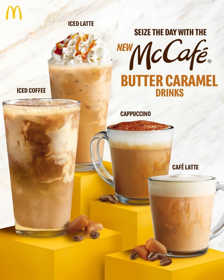 McDonald’s Philippines offers new butter caramel coffee series