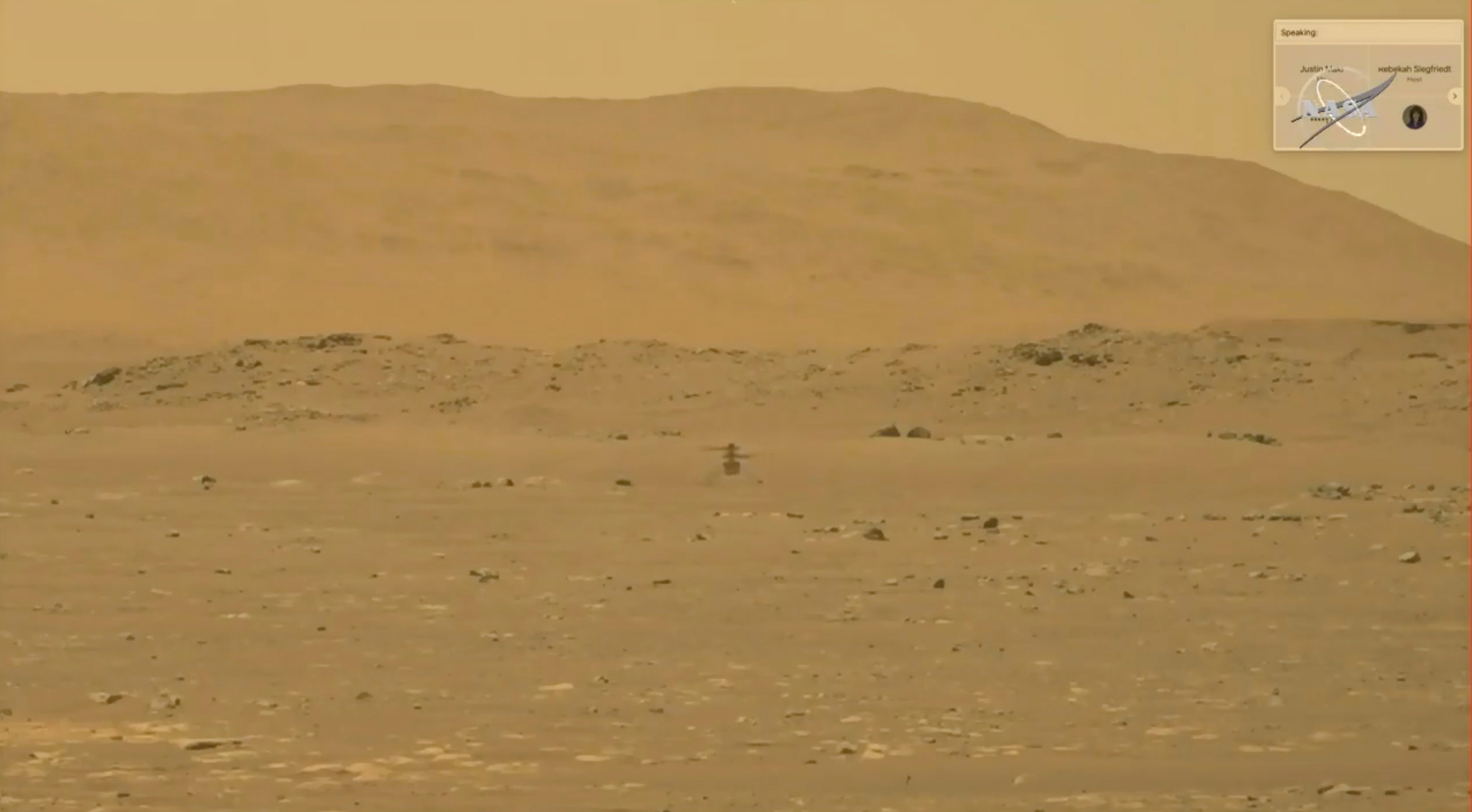 NASA’s Mars helicopter makes history with successful flight on Red Planet