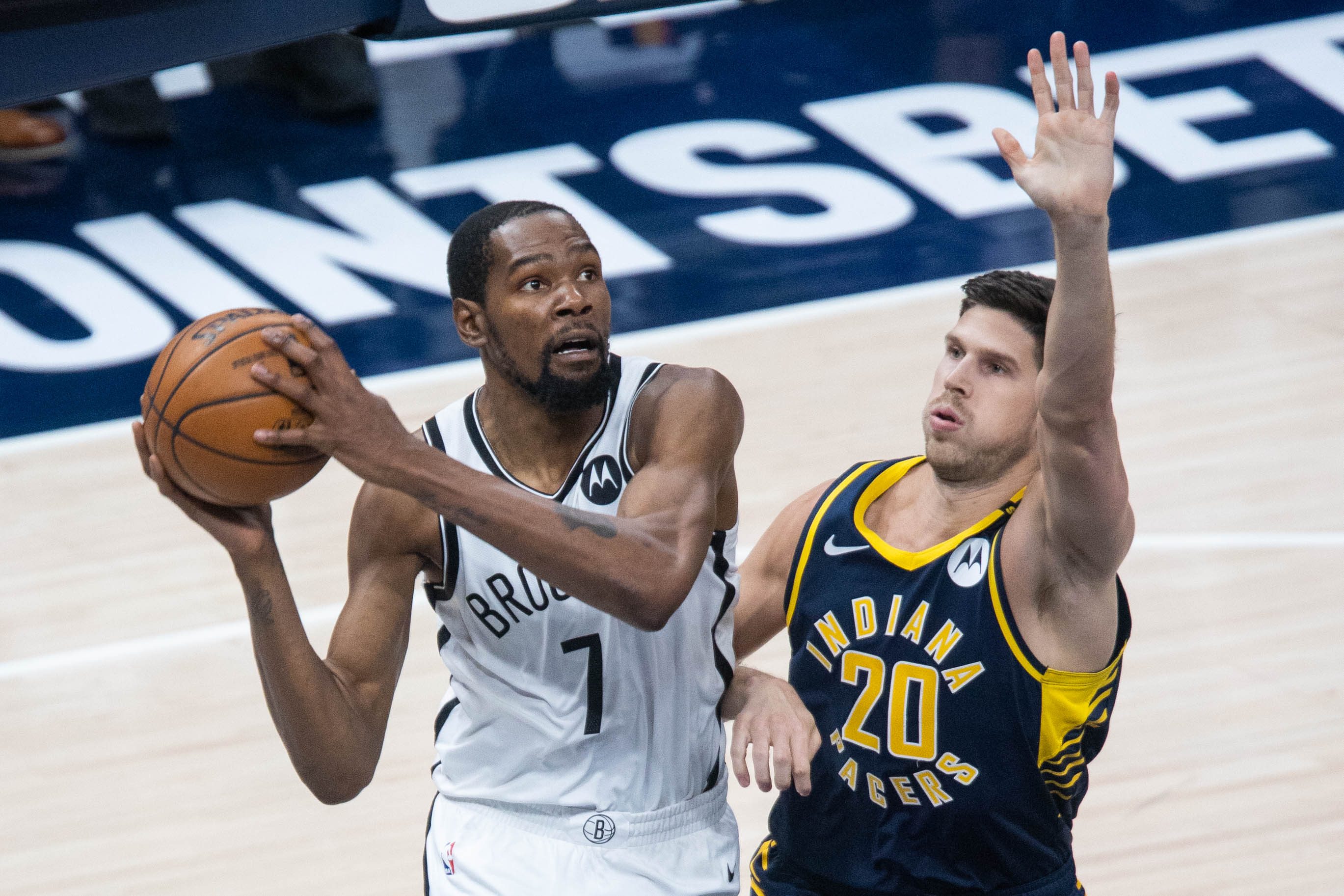 Kevin Durant racks up 42 as Nets rout Pacers