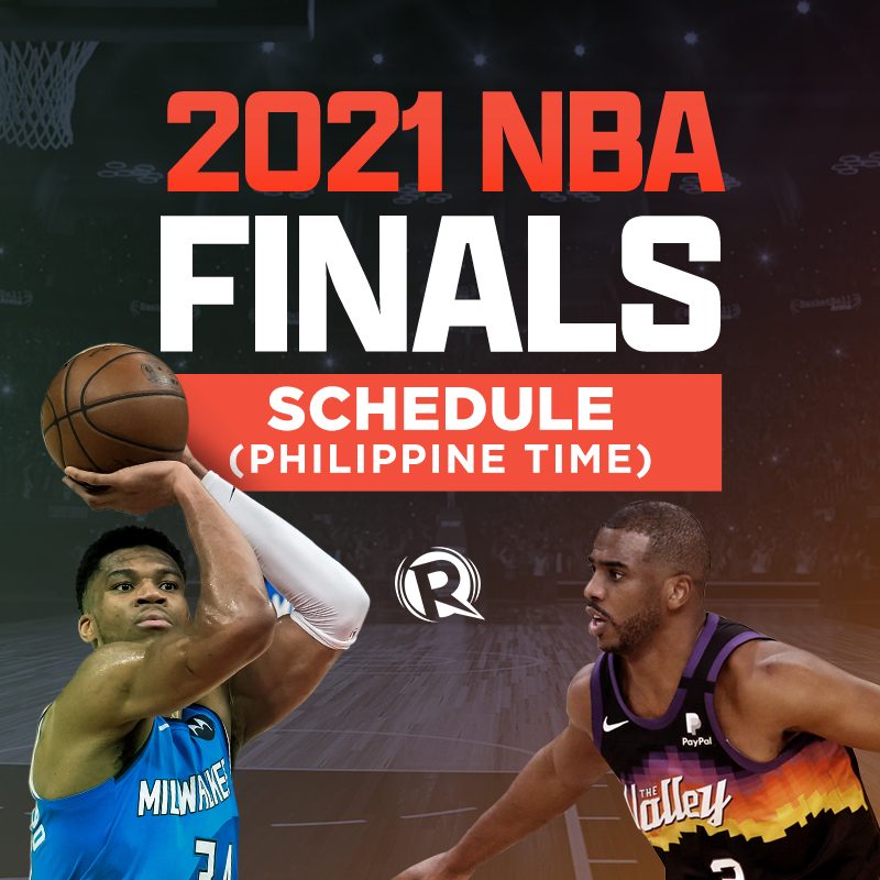 SCHEDULE: 2021 NBA Finals, Philippine time