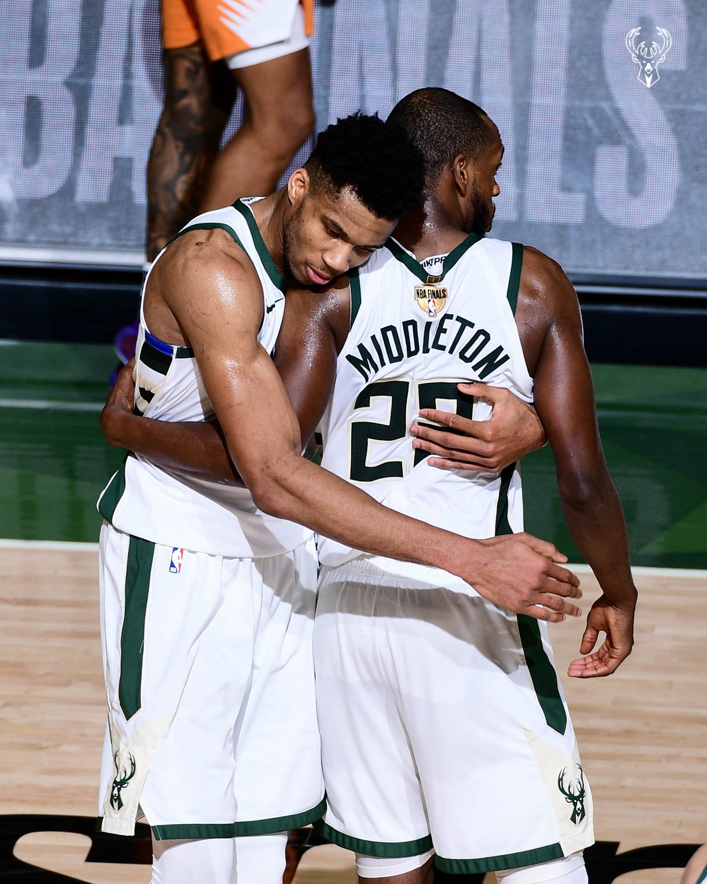 Giannis proud of Middleton after clutch Game 4 performance