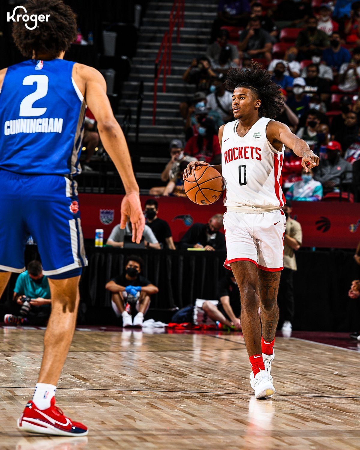 Rockets' Jalen Green out of Summer League with hamstring soreness