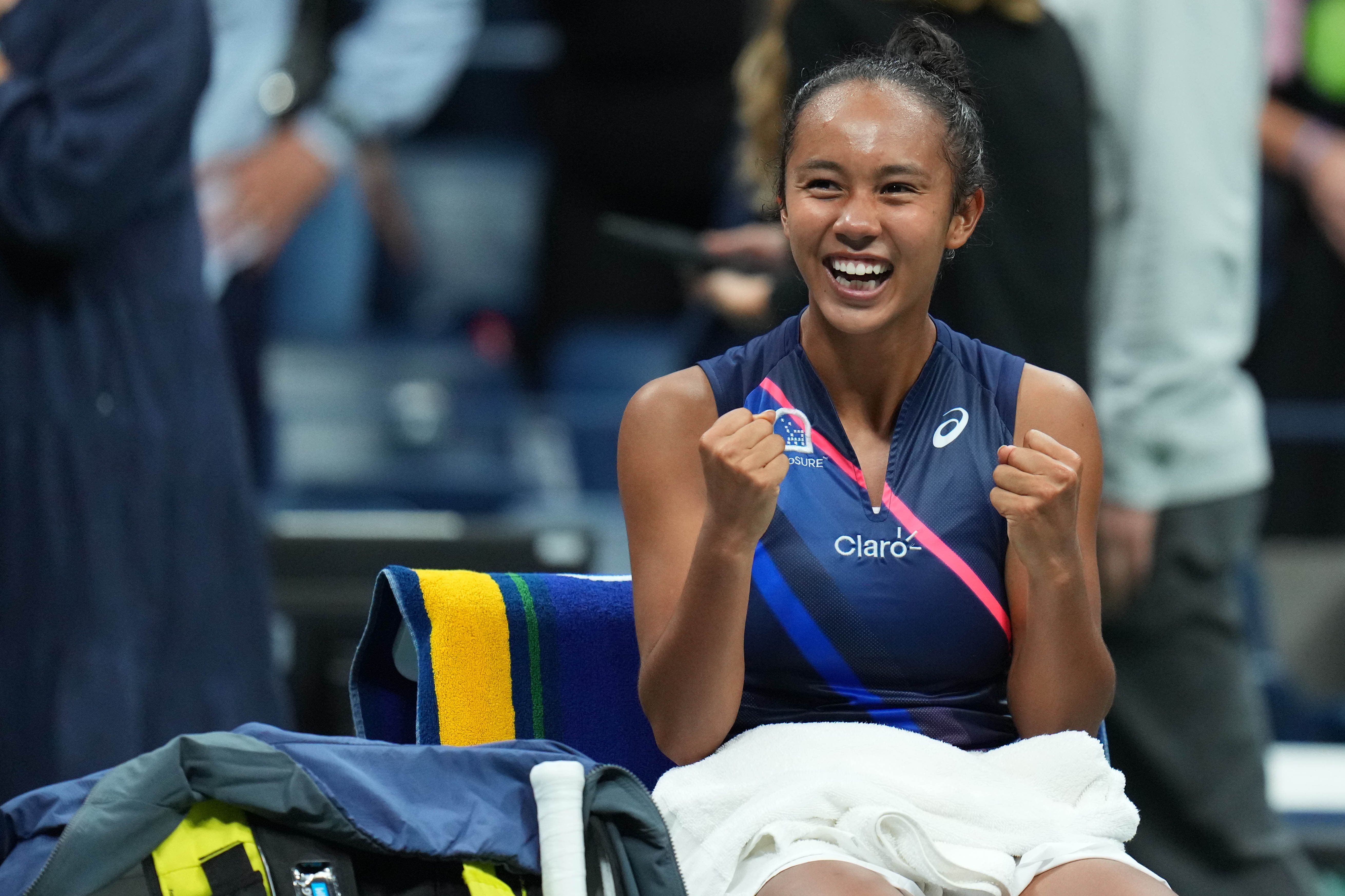 Us Open Finals Bound Leylah Fernandez ‘happy To Hear Filipino Fans Rooting For Her