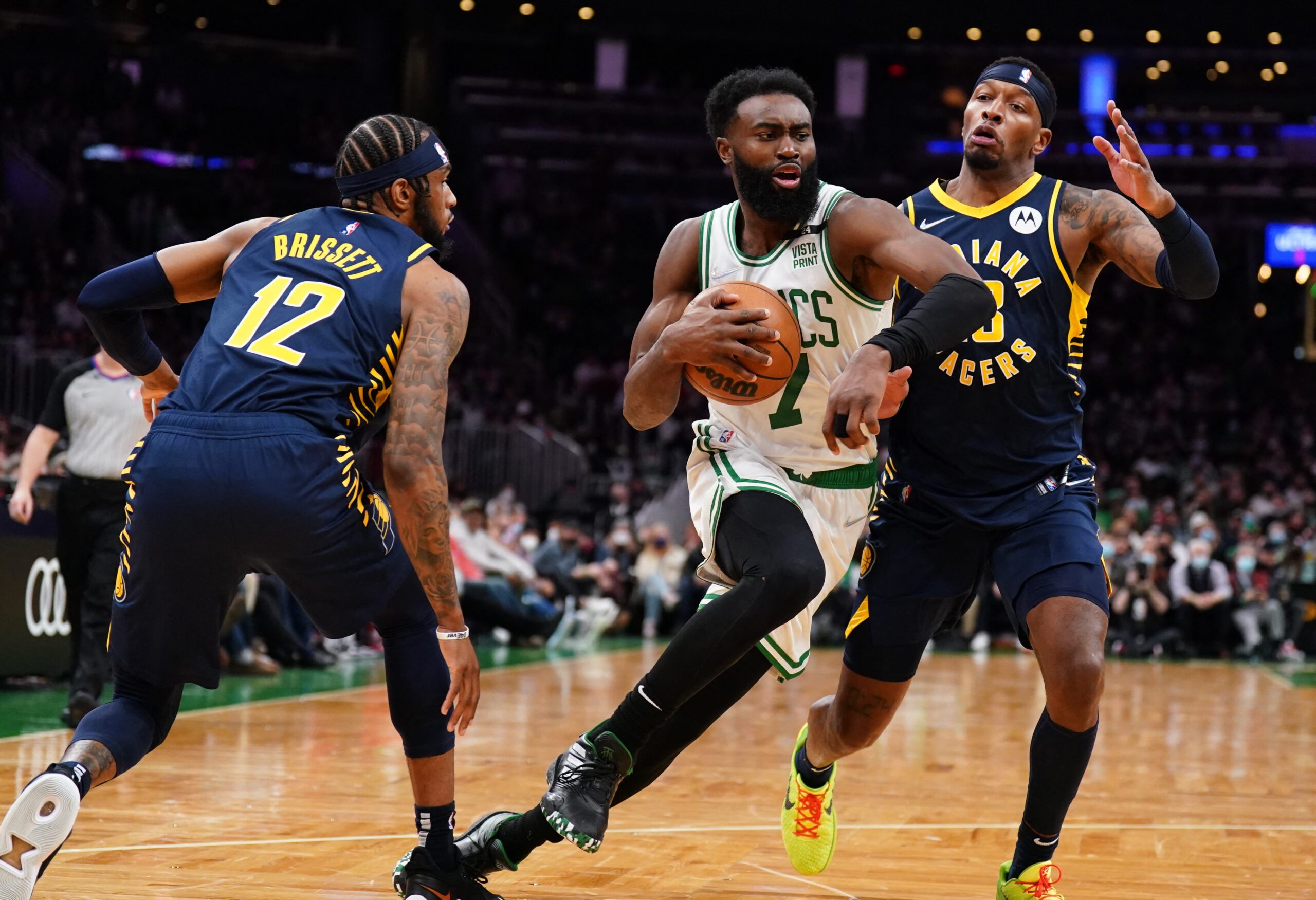 Jaylen Brown's 26 points, OT shot boost Celtics over Pacers