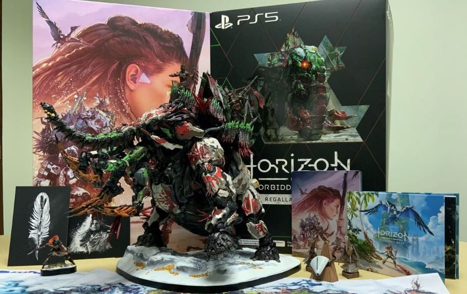Horizon Forbidden West Collector's and Digital Deluxe Editions detailed