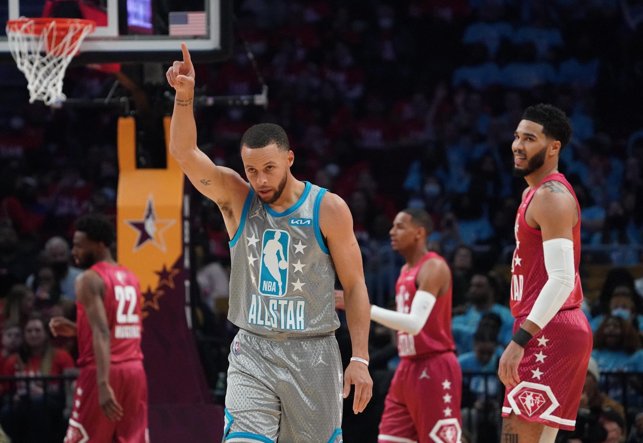 NBA All-Star Game 2022: Steph Curry wins MVP with record-breaking  three-point shooting performance, Team LeBron wins