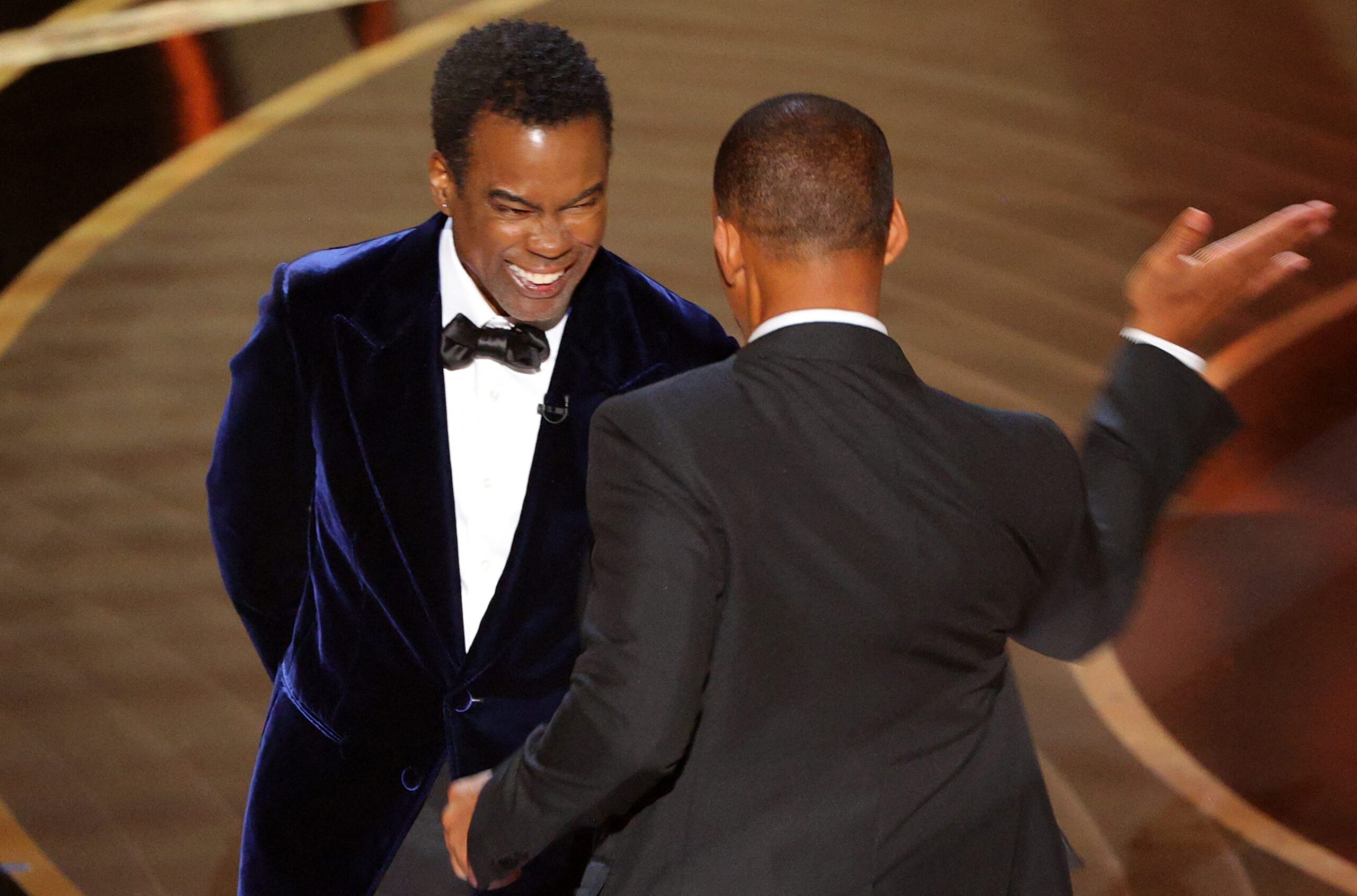 Will Smith appeared to hit Chris Rock at the Oscars.