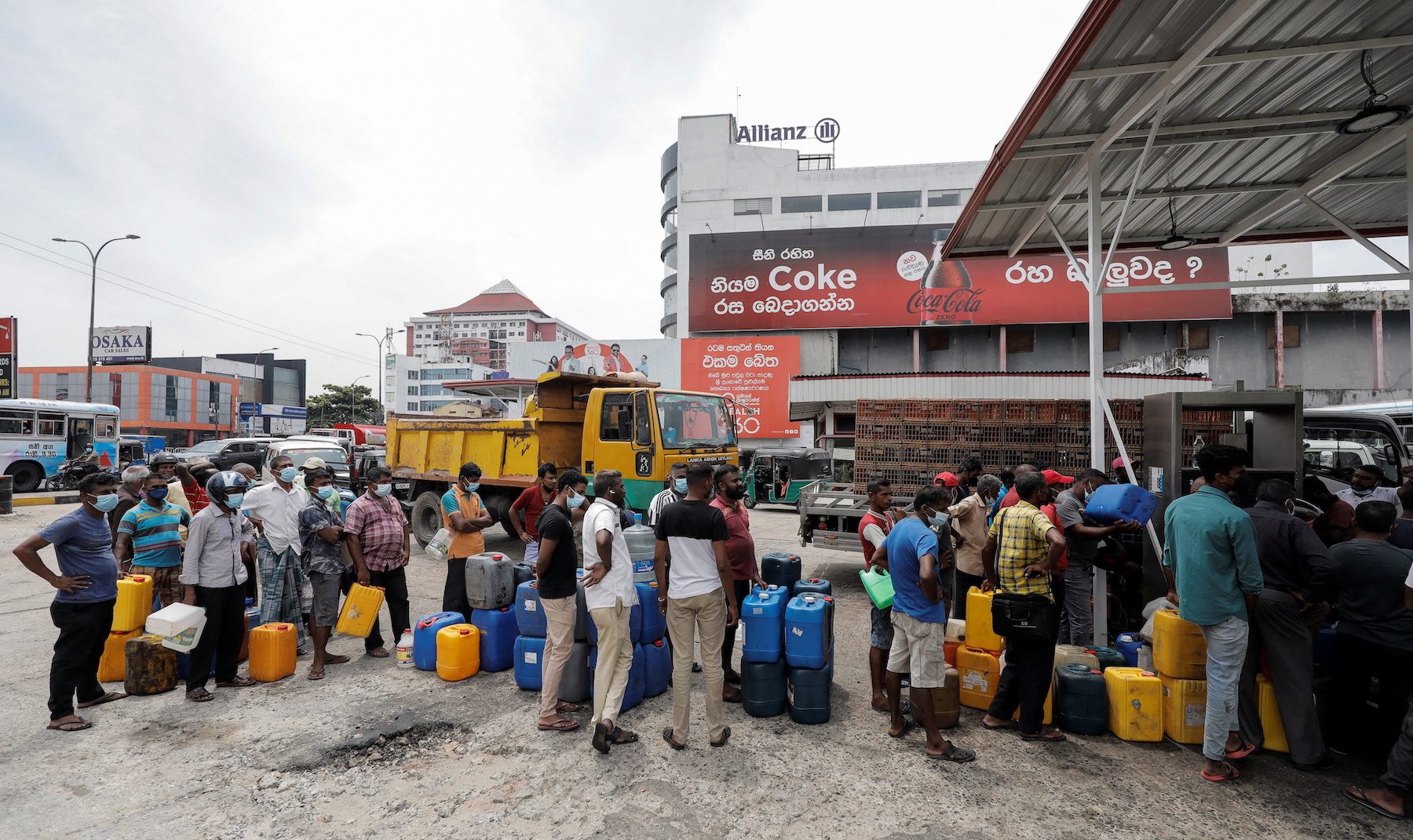 Sri Lanka struggles to pay for fuel imports after surge in crude prices