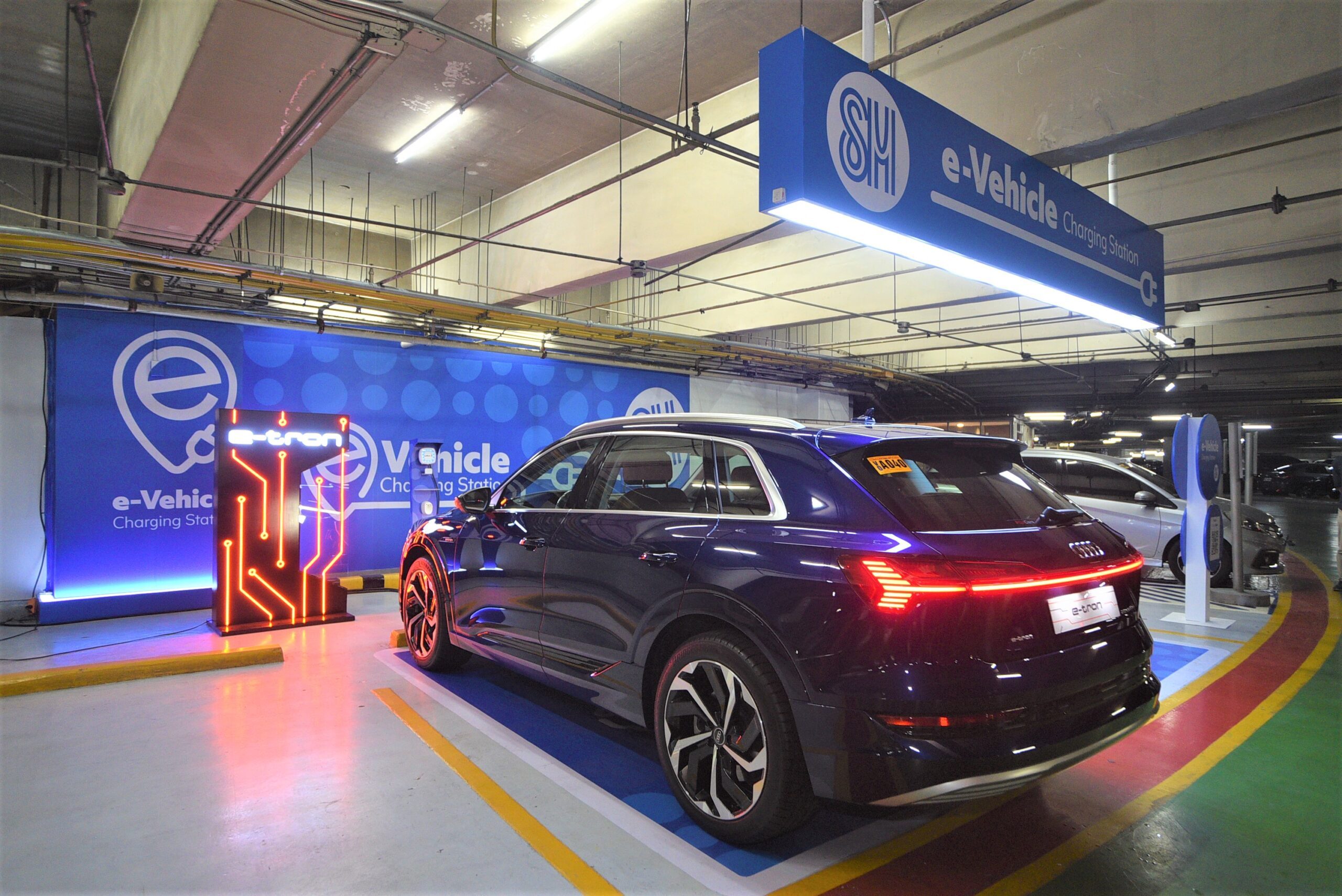 SM Supermalls installs eVehicle charging stations in select Metro