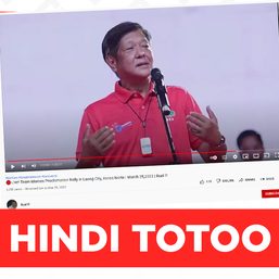 HINDI TOTOO: Dating pambansang wika ang Ilokano, kaya ibabalik ni Marcos Jr.