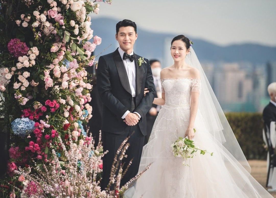LOOK New wedding photos of Hyun Bin and Son Yejin released