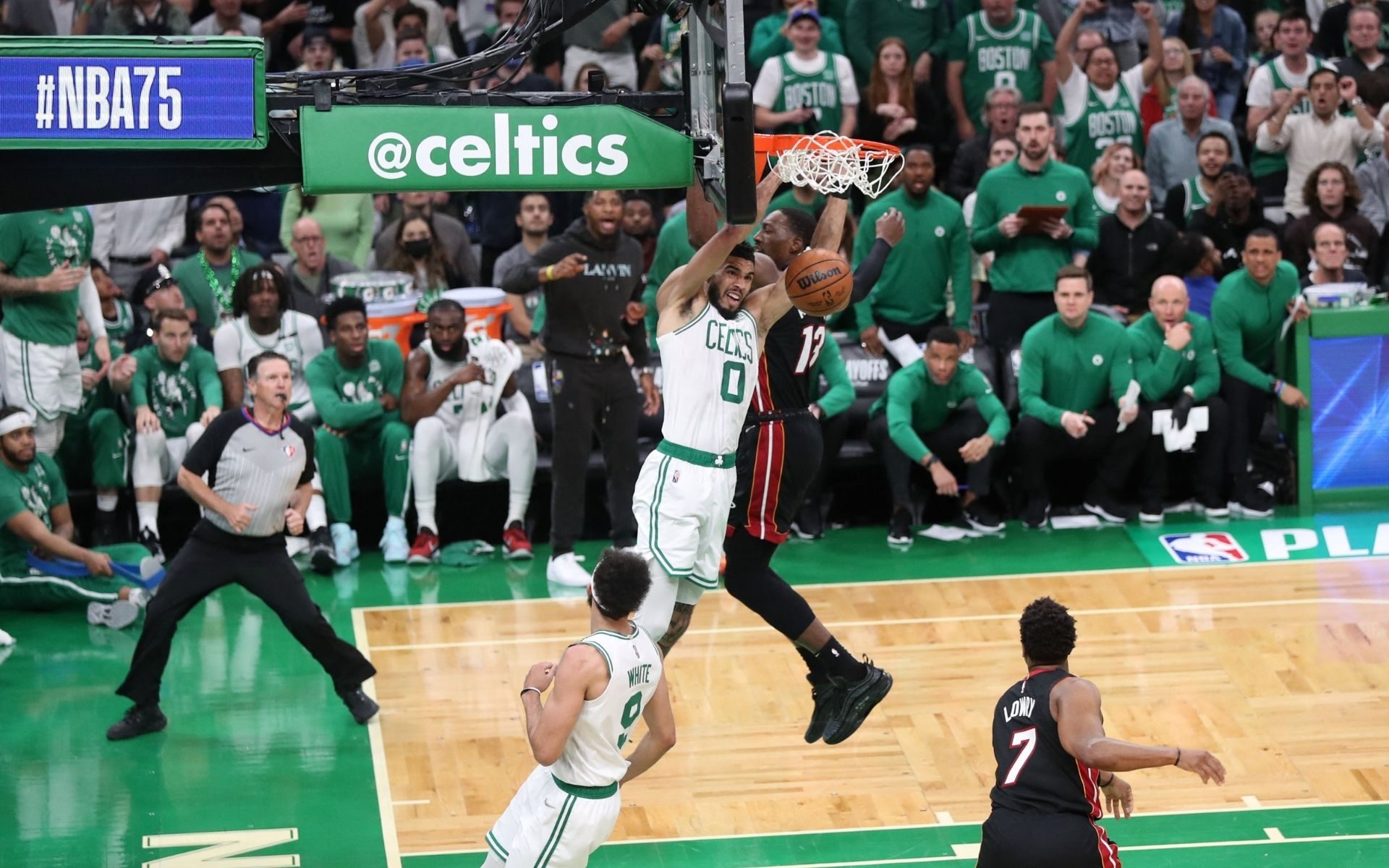 NBA playoffs: Celtics beat Bucks as Jaylen Brown drops 30