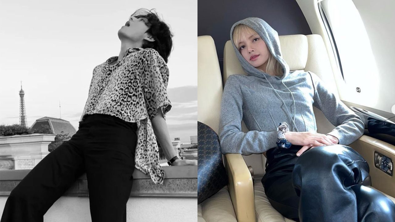 V, Lisa, and Park Bo-gum appear at Paris Fashion week to frenzied enthusiasm
