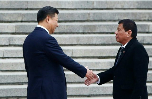 Xi tells ex-Philippine president Duterte to promote ties with China