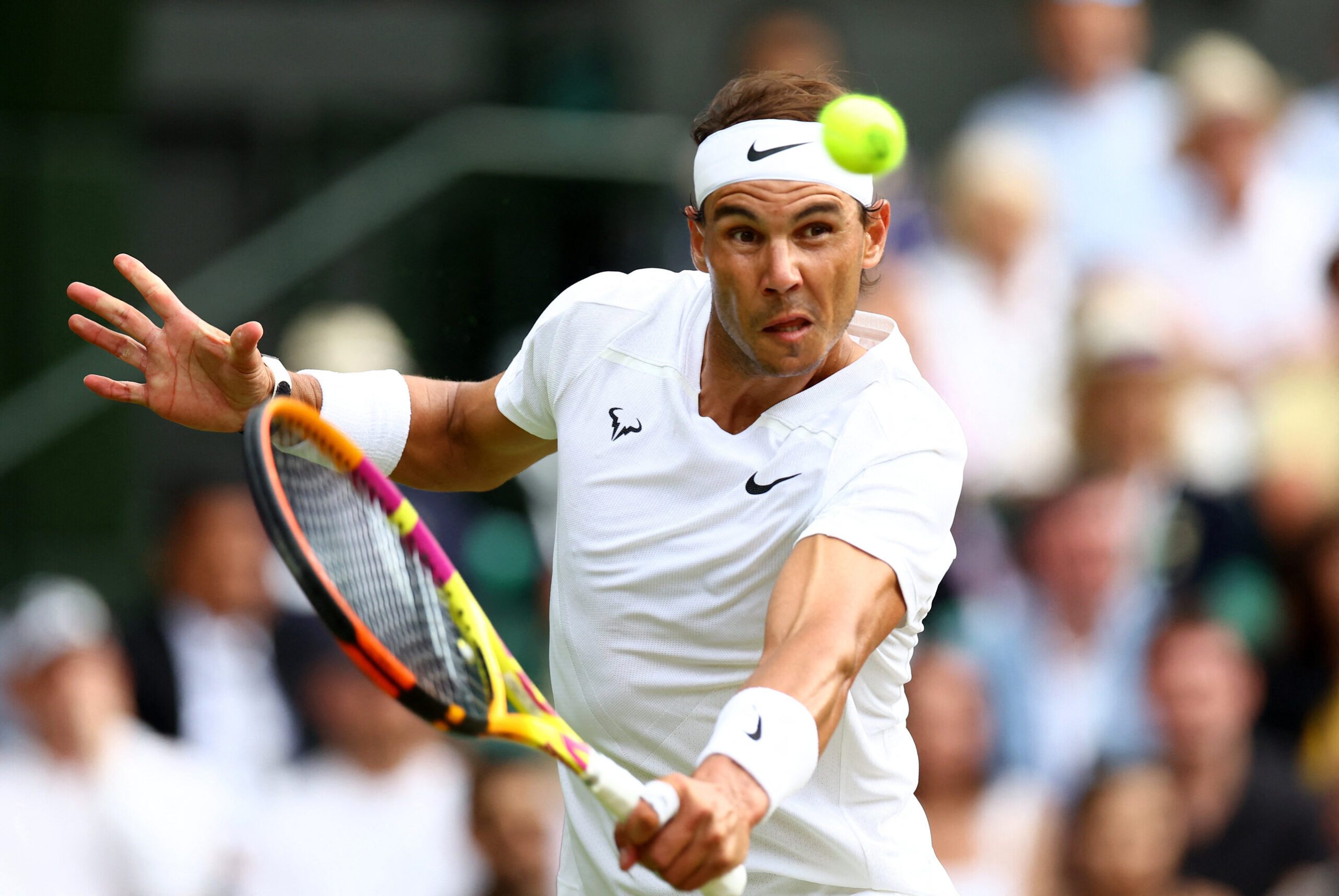 Ailing Nadal finds mental steel to edge Fritz in Wimbledon epic