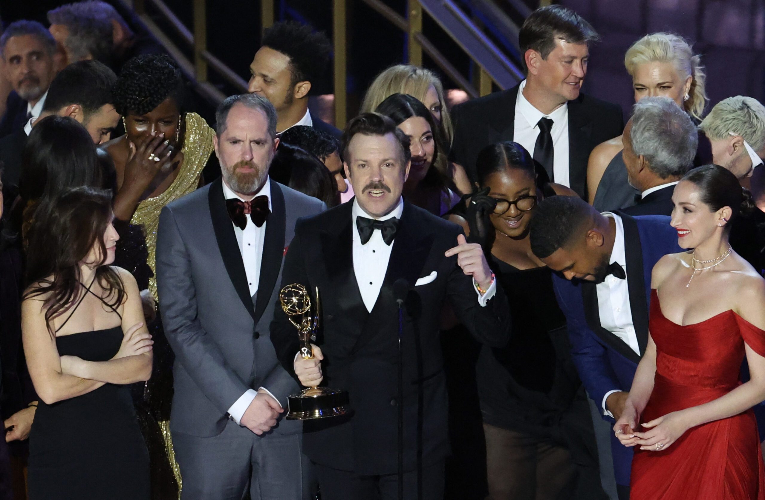 'Succession,' 'Ted Lasso' win top awards at the Emmys
