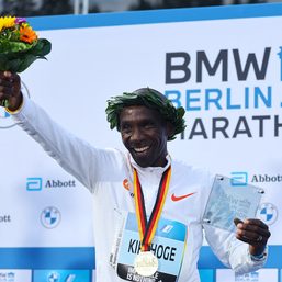 Kenya’s Eliud Kipchoge shatters marathon world record in Berlin