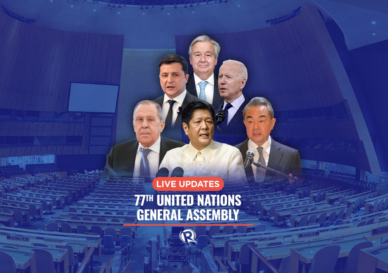 LIVE UPDATES United Nations General Assembly 2022