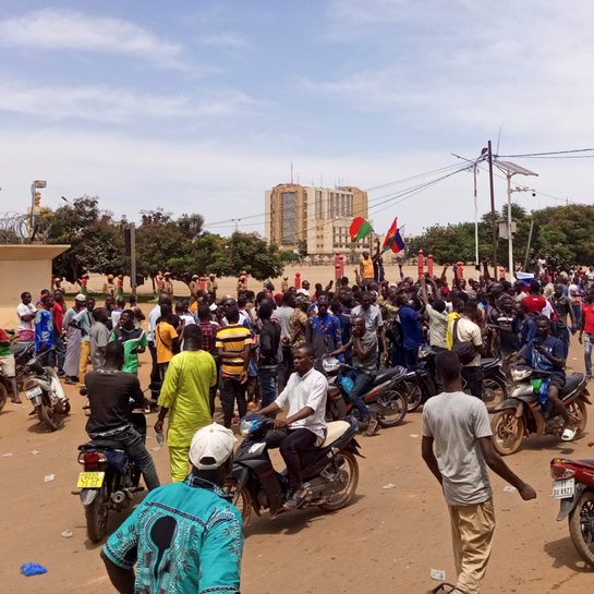 Gunfire and confusion hit Burkina Faso capital day after coup