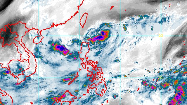 Tropical Depression Obet slightly accelerates, set to bring heavy rain