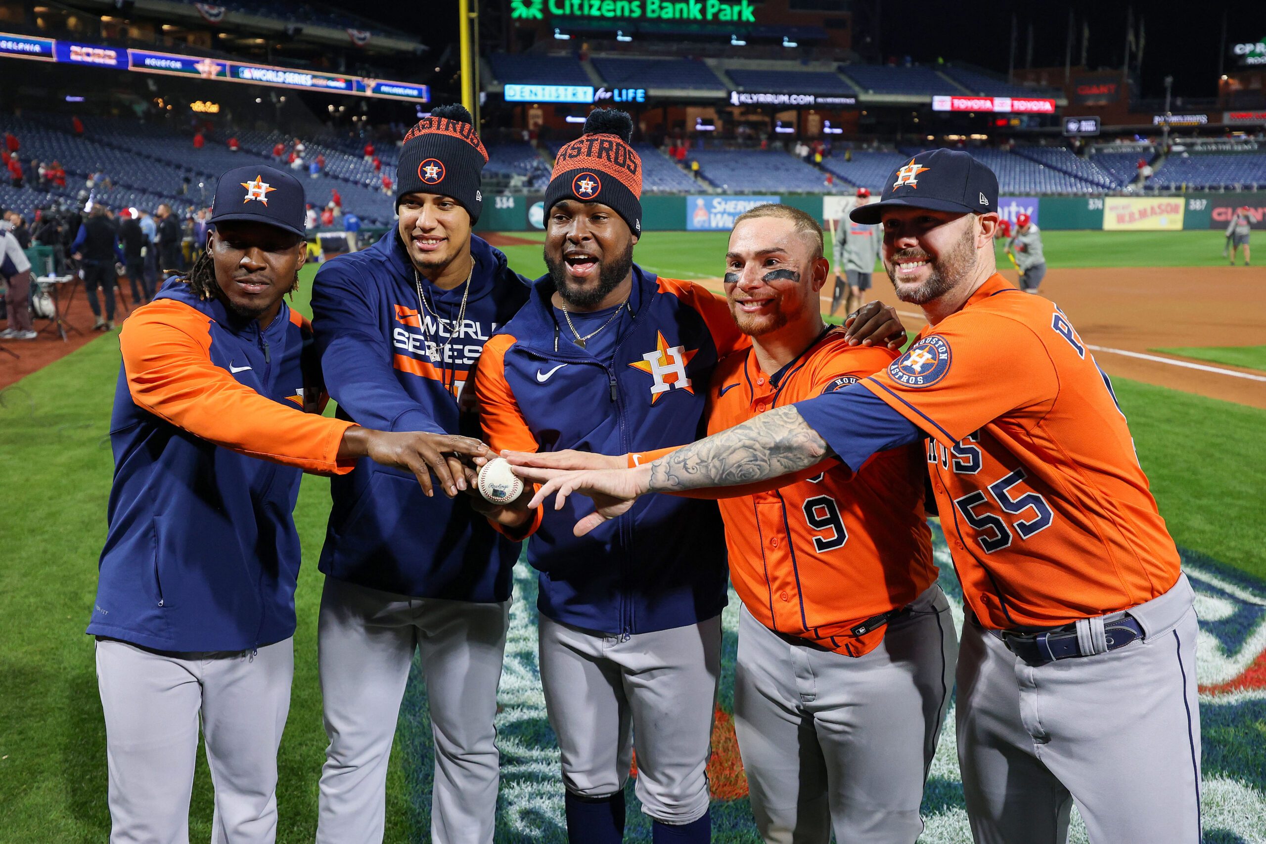 The Houston Astros pitchers make history and record a World Series