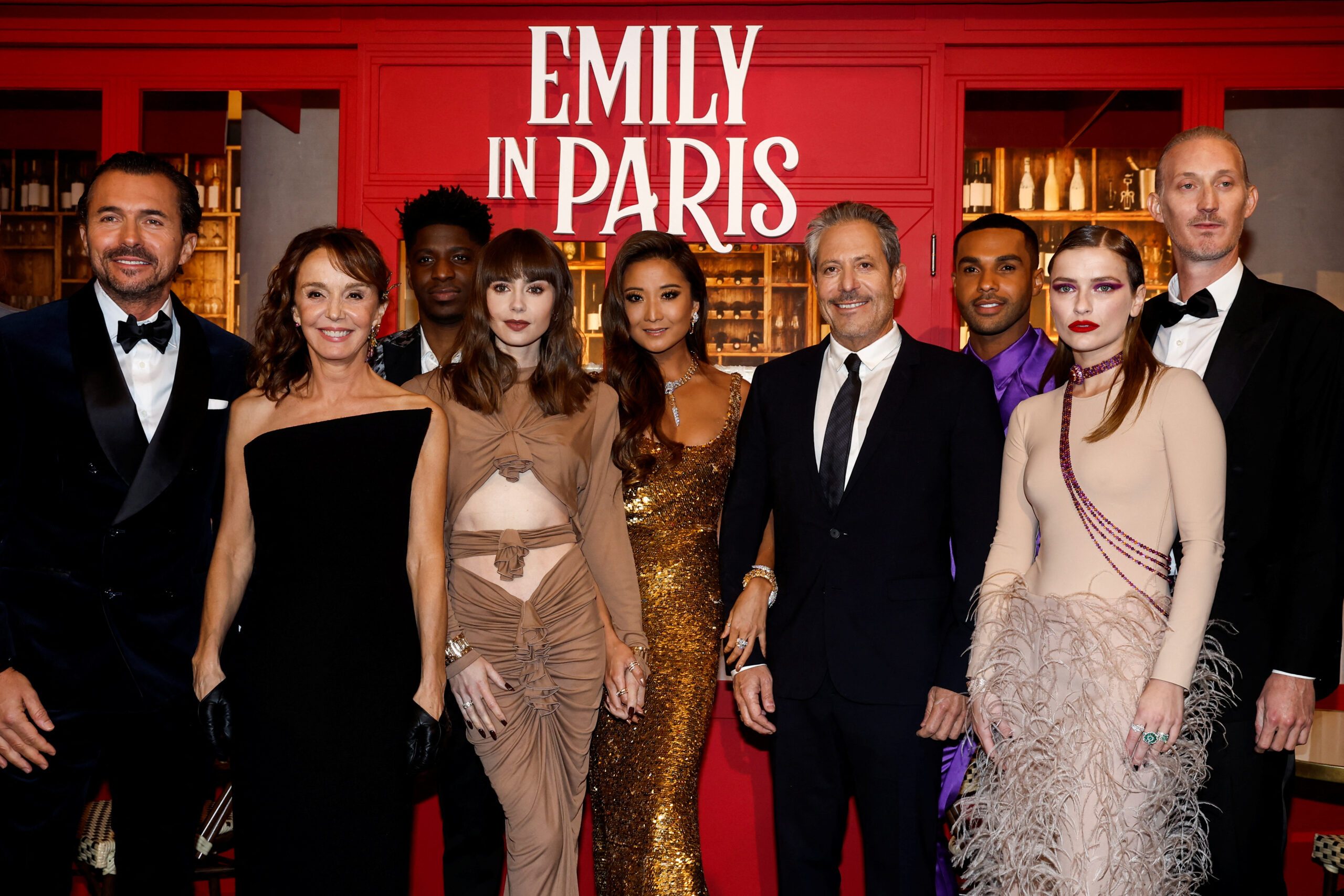 What the Cast of 'Emily in Paris' Wore to Their LA Reunion