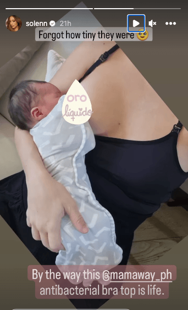 Solenn Heussaff reveals face of baby daughter Maëlys Lionel for the first  time