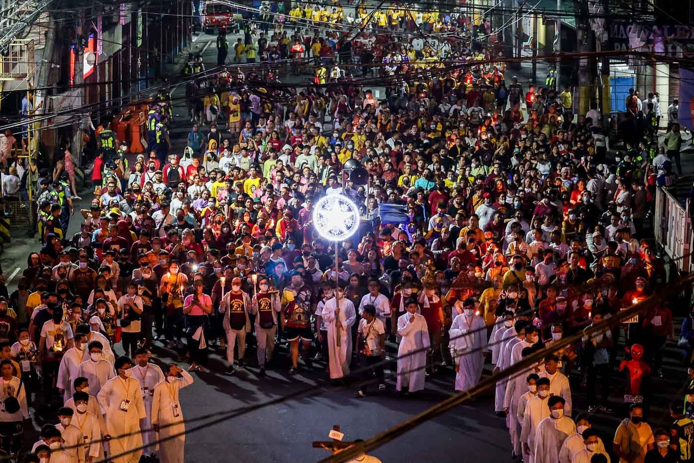 IN PHOTOS Thousands join ‘walk of faith’ on eve of Nazarene feast