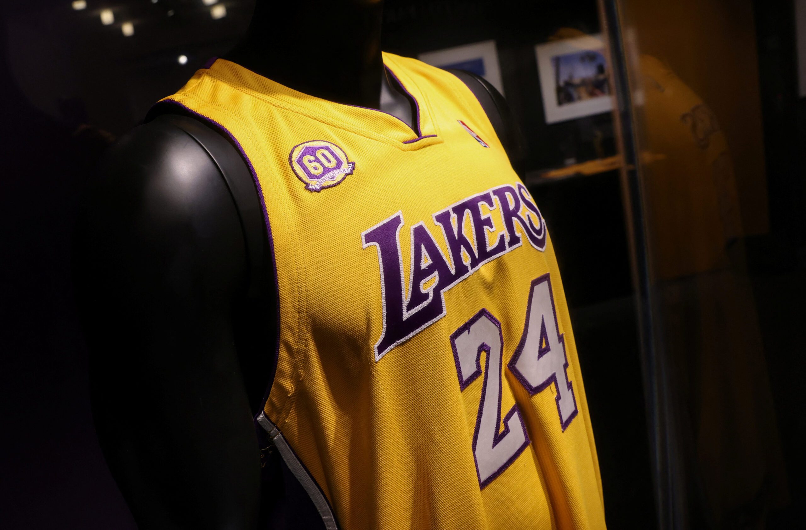 Honoring Kobe Bryant: Bryant's Lakers Jersey Is Now on Display at