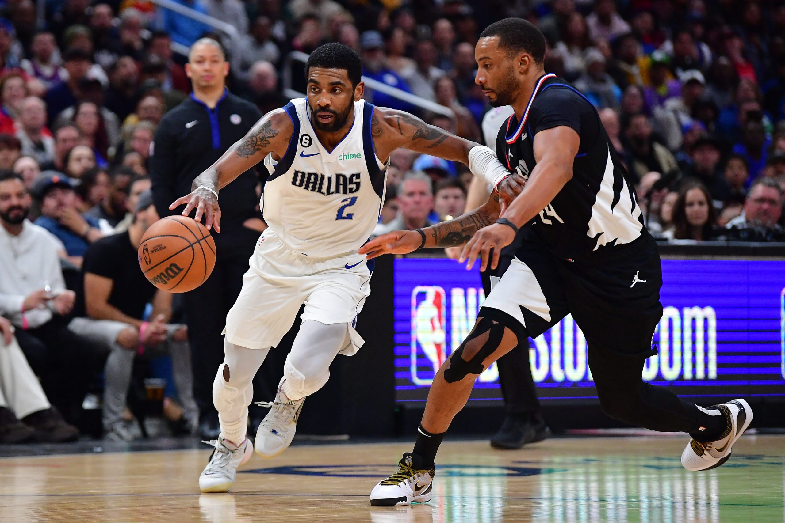 Kyrie Irving helps Dallas Mavericks to victory over Los Angeles Clippers on  debut, despite Luka Doncić absence