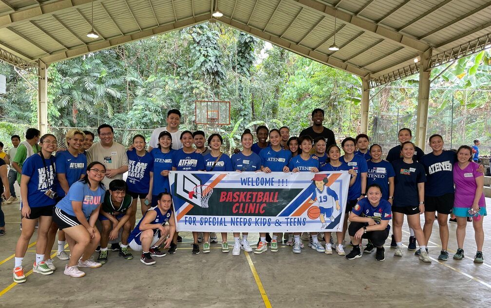 Ateneo stars give back, hold Autism Society Philippines basketball clinic