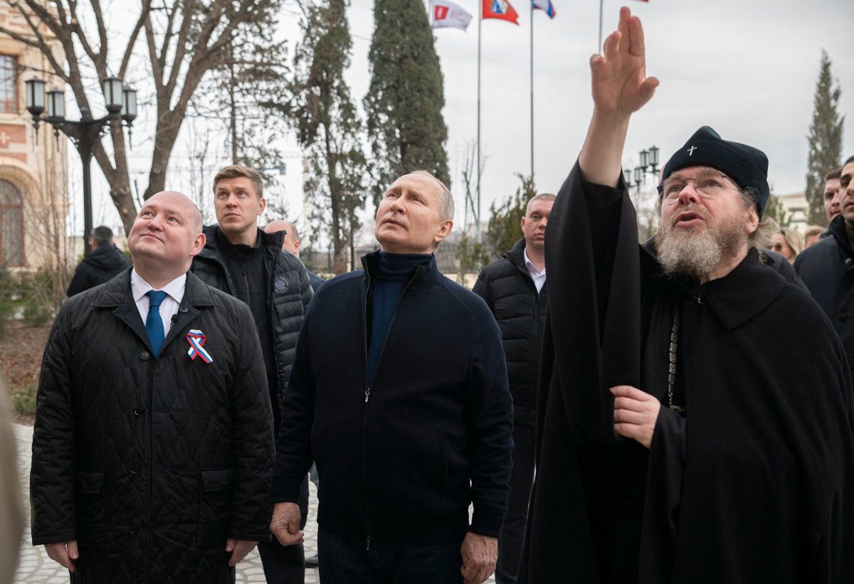 Putin makes surprise trip to Russian-occupied Mariupol in wake of ICC warrant