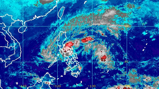 Tropical Depression Amang slows down over Bicol’s Lagonoy Gulf