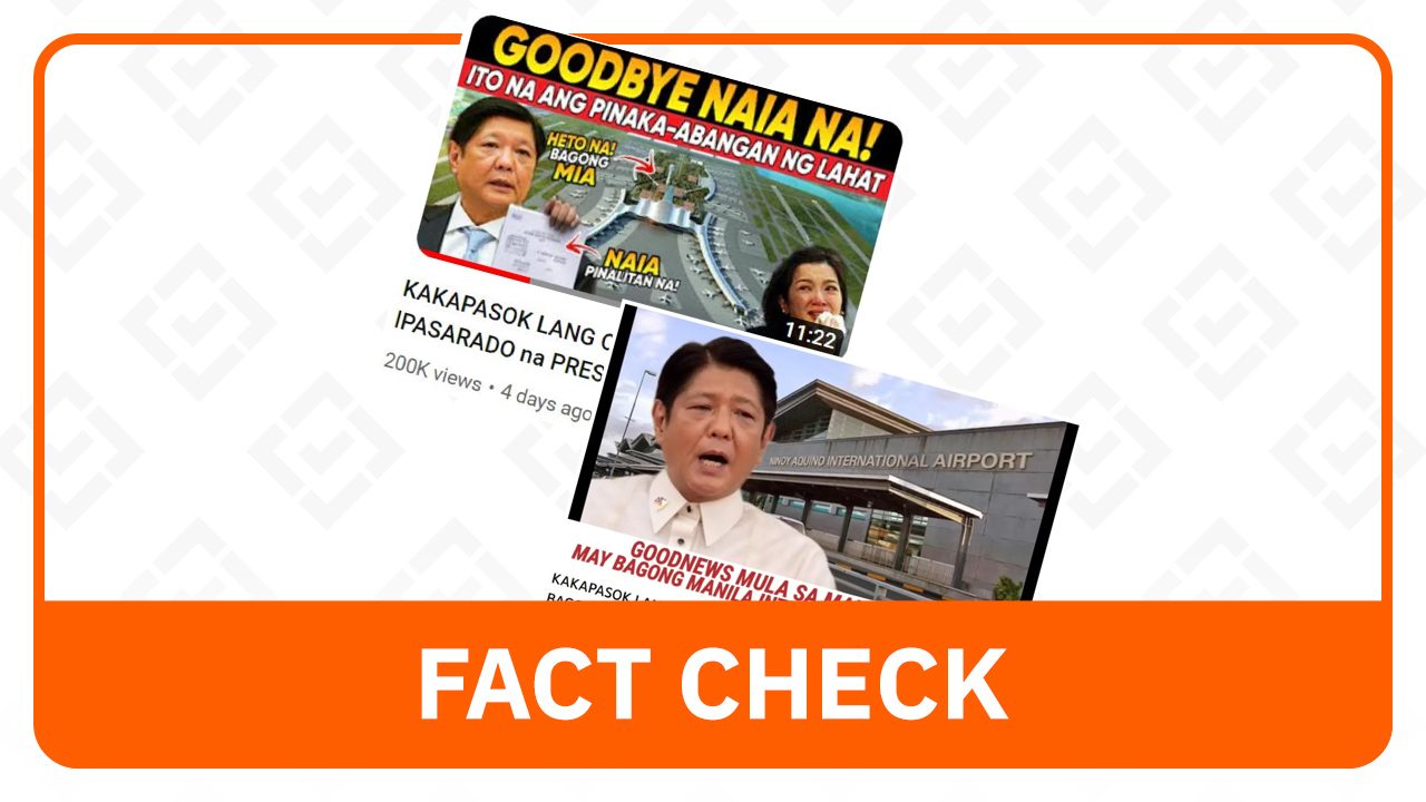 FACT CHECK: Marcos has no plans of shutting down NAIA