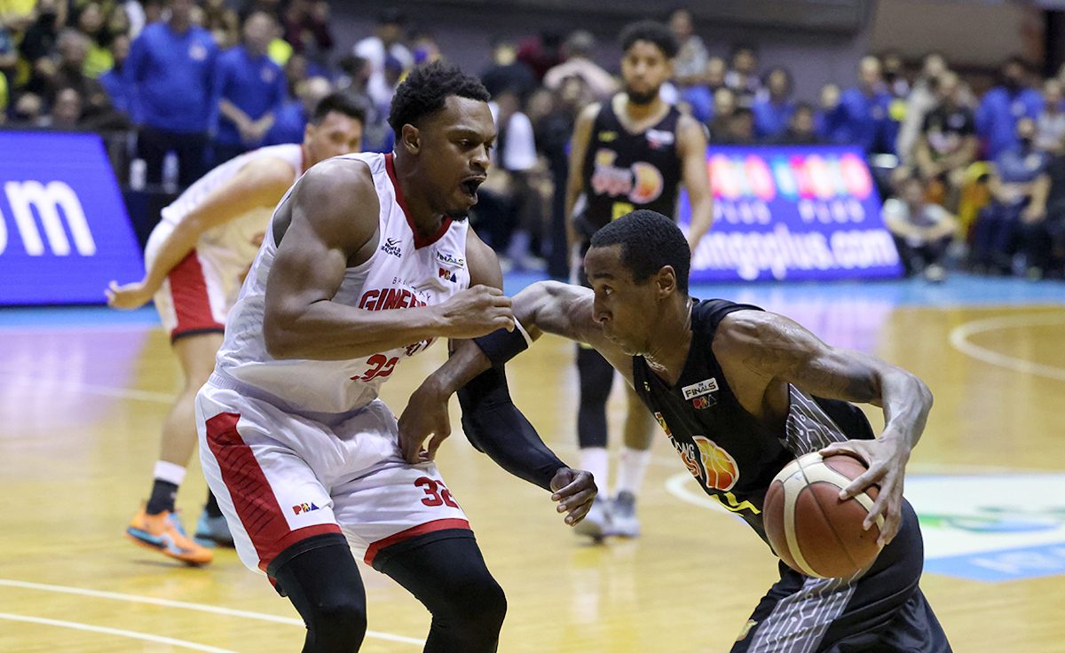 How did TNT substitute Hollis-Jefferson edge Ginebra mainstay Brownlee for Best Import?