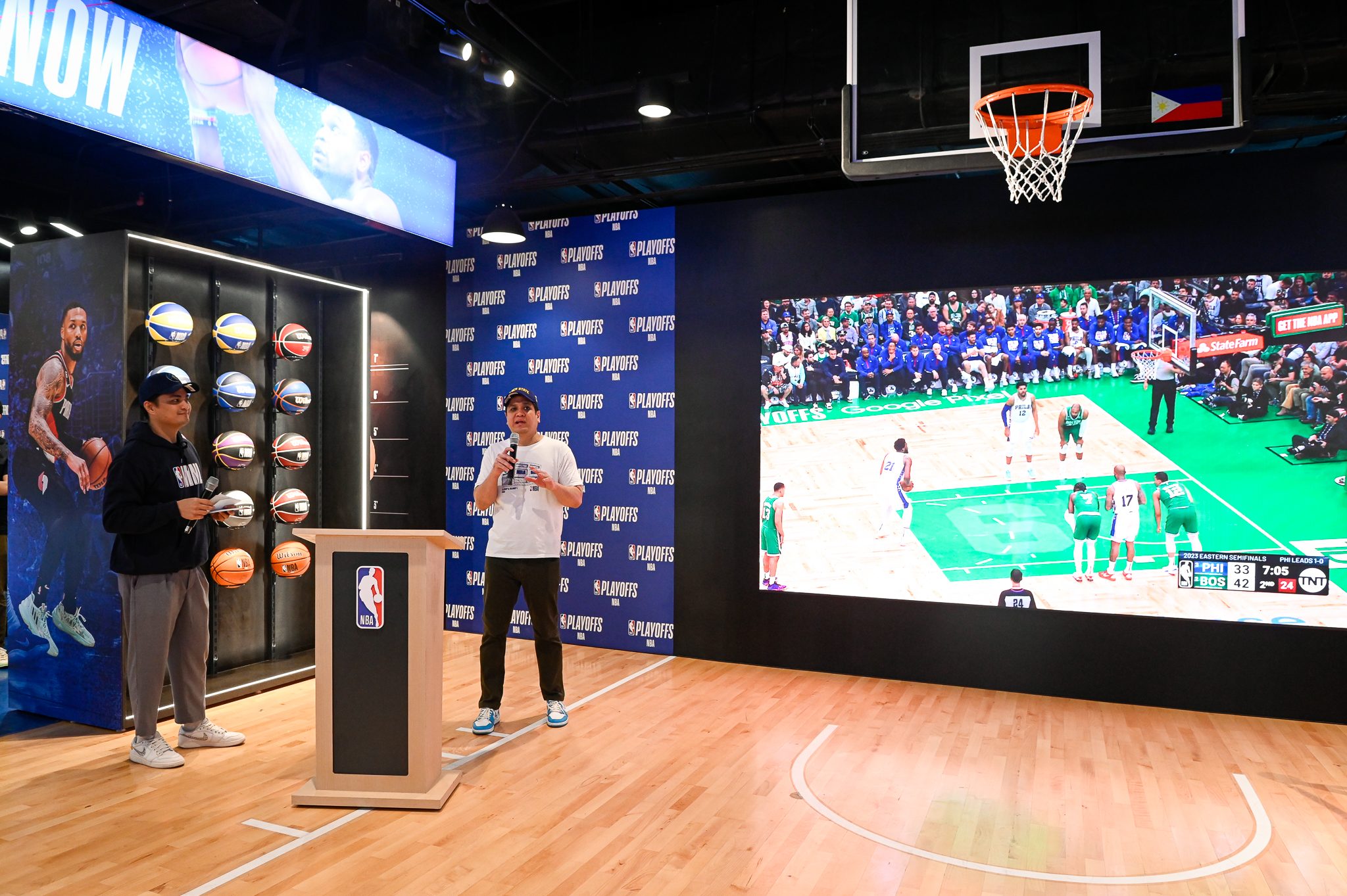 NBA STORE SM MOA (Mall of Asia) Grand Opening Complete Experience