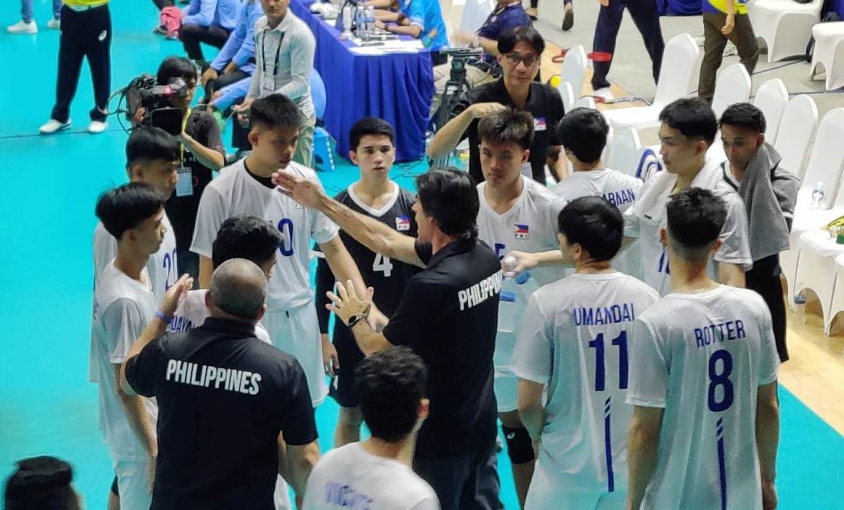 PH swept by Indonesia in men’s volleyball, but coach sees big picture