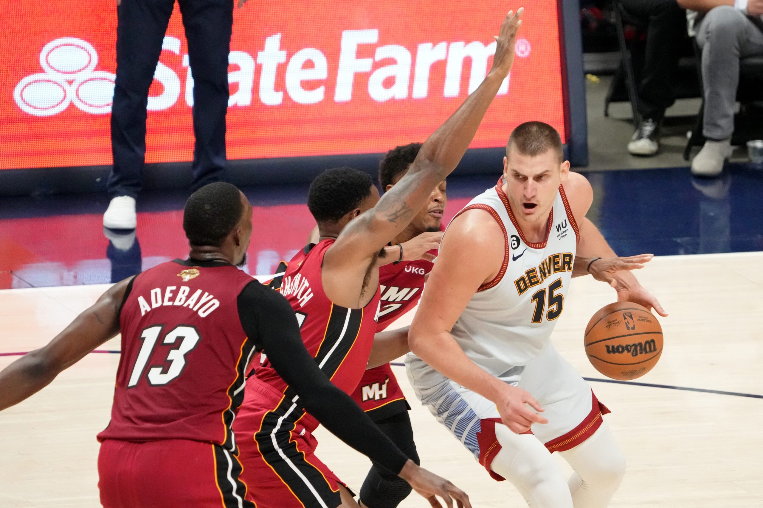 Nikola Jokic leads Nuggets to first NBA championship, ousting Heat in five
