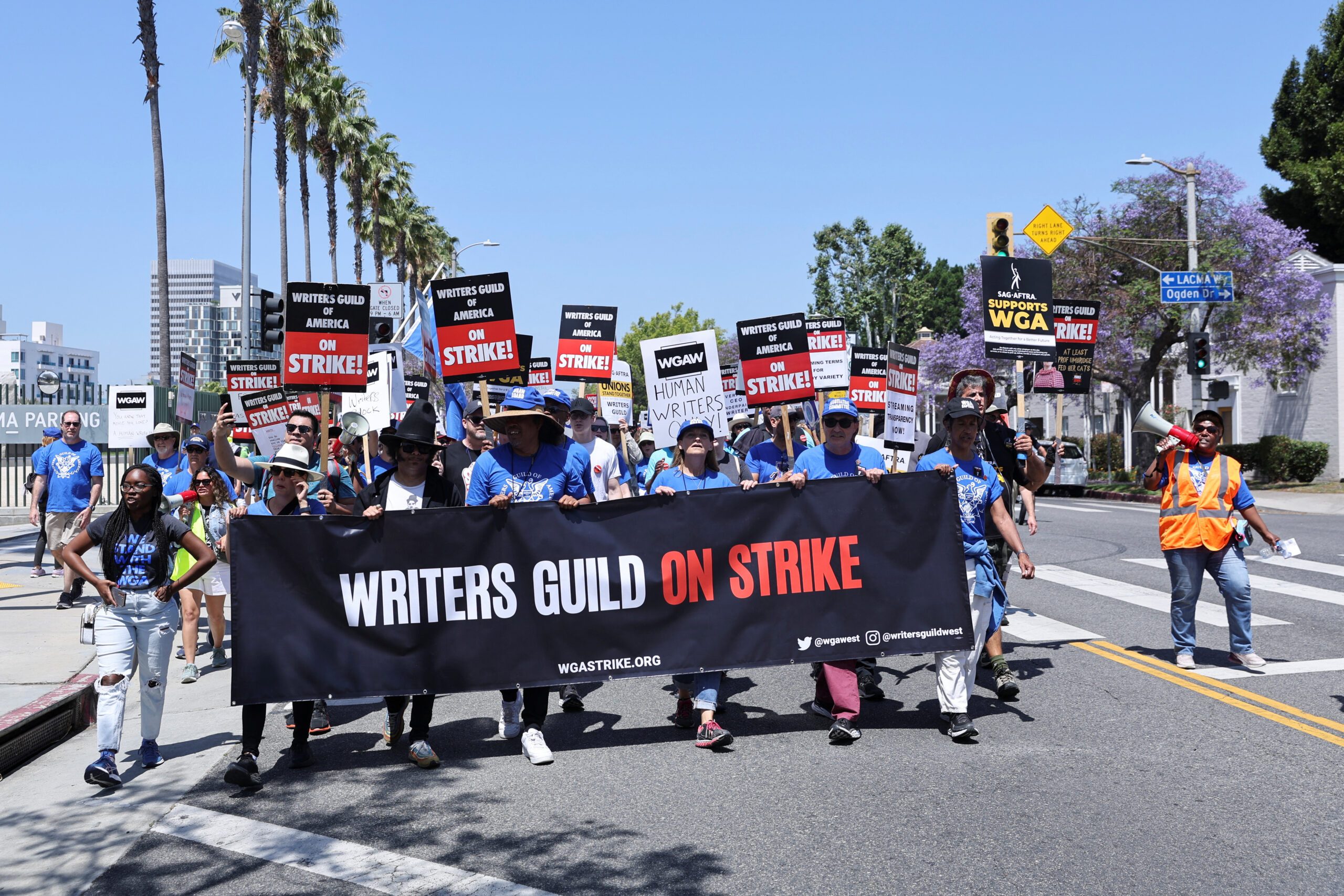 Hollywood directors ratify labor pact as writers continue strike