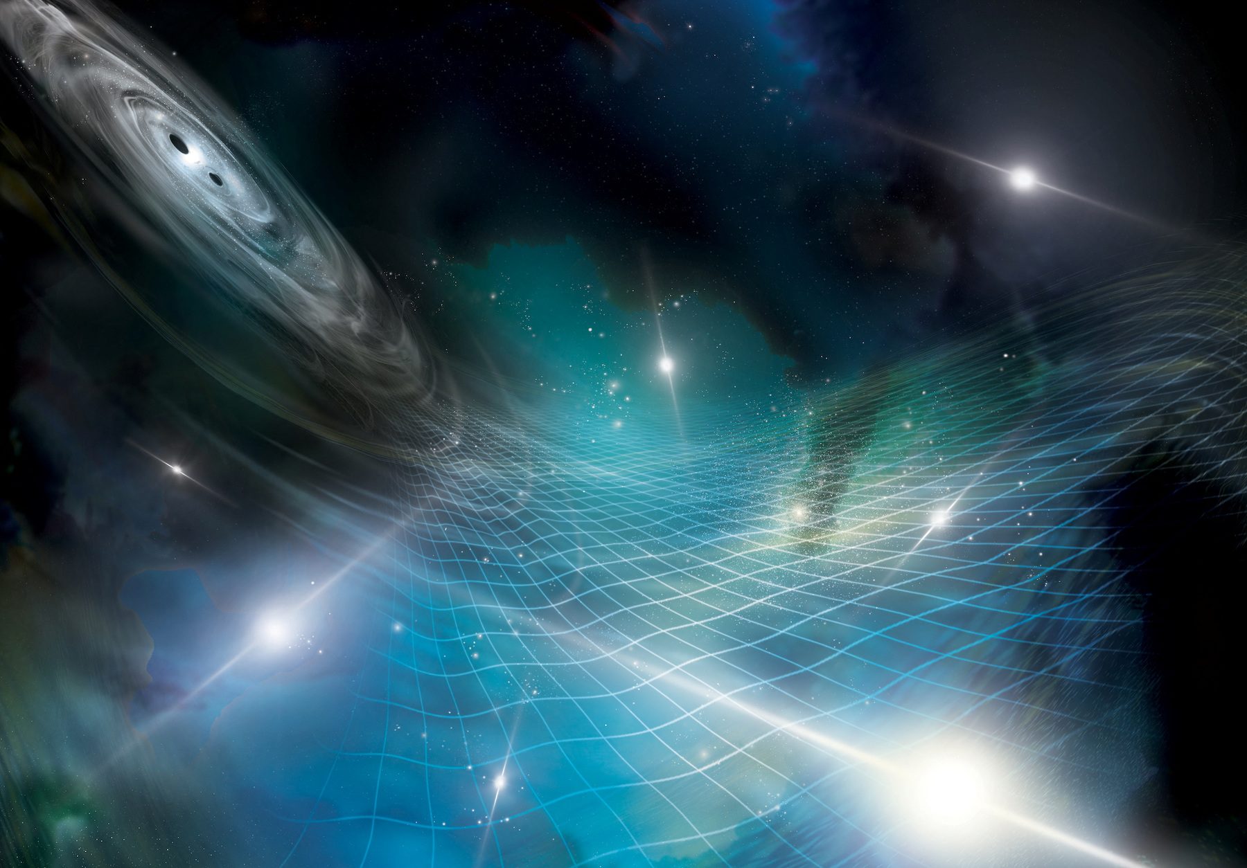 Scientists discover that universe is awash in gravitational waves