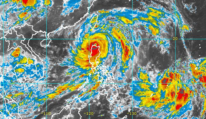 Typhoon Egay makes landfall in Cagayan’s Fuga Island