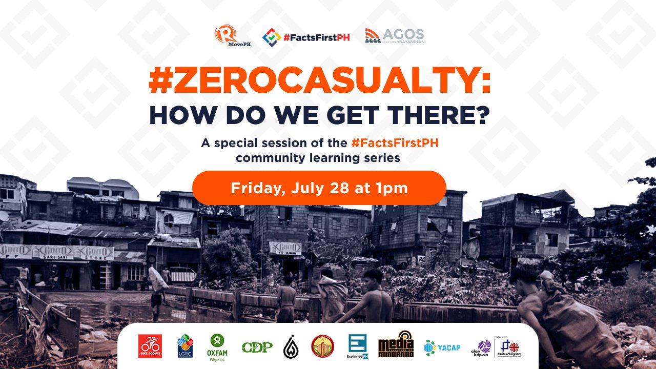 Join this conversation with DRRM experts: How do we achieve #ZeroCasualty?