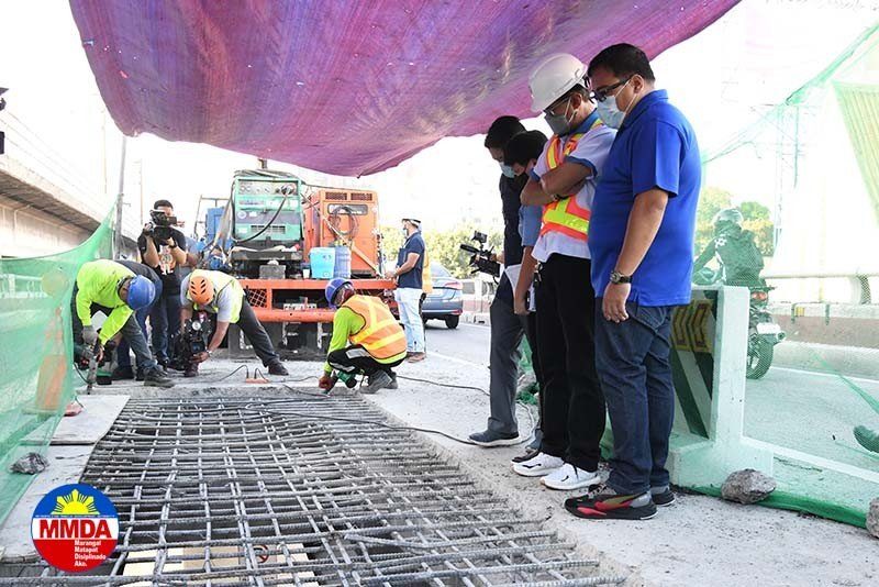 DPWH to repair damaged portions of EDSA, expect heavier traffic