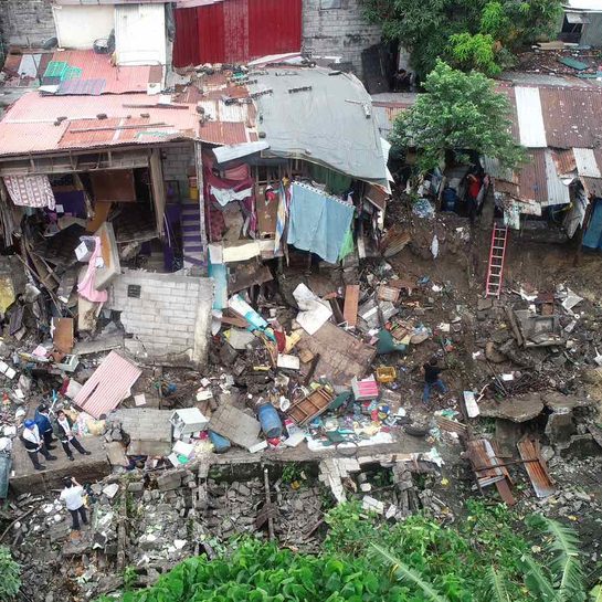 1 dead, 113 displaced as houses collapse in Valenzuela due to continuous rain